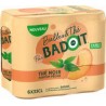 Badoit Bulles et thé Thé noir pêche 6x33cl (pack de 6)