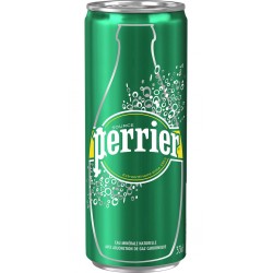 Perrier Eau minérale gazeuse 33cl (pack de 6)