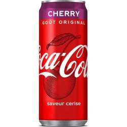 Coca-Cola Cherry Cerise  33cl (pack de 6)