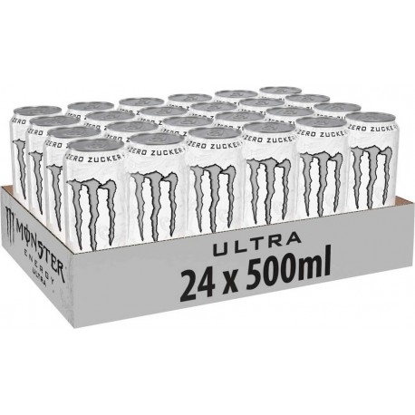 Monster Ultra White 50cl (pack de 24)