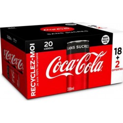 Coca-Cola SANS SUCRE x20...