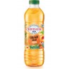 CRISTALINE Eau de source infusée thé noir pêche 1L