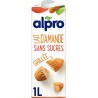 ALPRO Boisson végétale Lait d'Amande grillée sans sucres 1L
