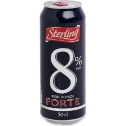 STERLING Bière blonde forte...