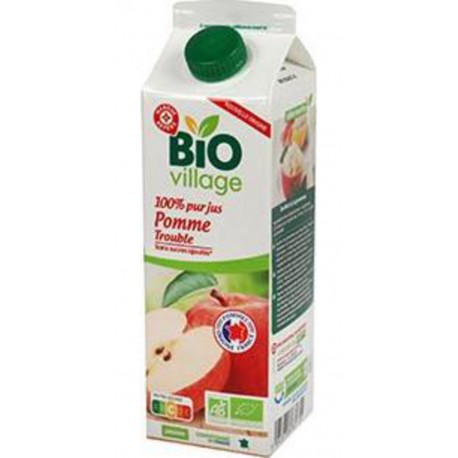 Bio Village 100% pur jus de Pomme 1L