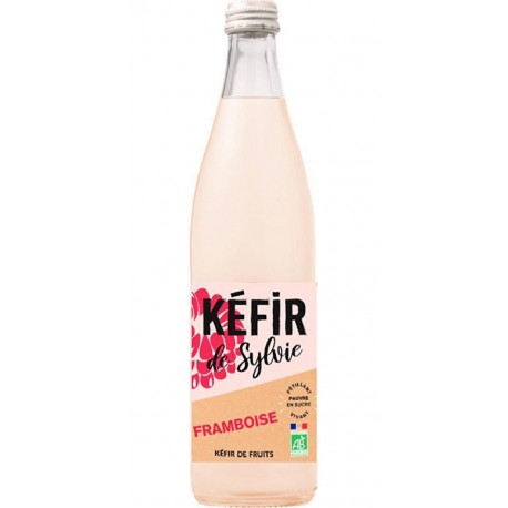 DE SYLVIE Kéfir framboise bio 50 cl