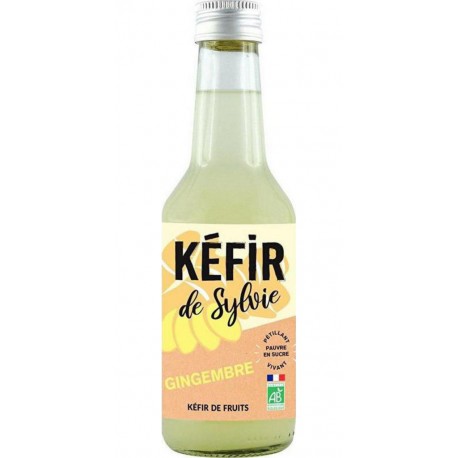 DE SYLVIE Kéfir gingembre bio 25 cl