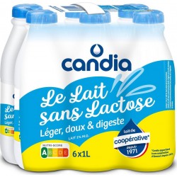 CANDIA Lait doux et léger...