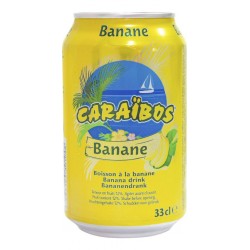 Caraïbos Banane 33cl (lot...