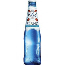 Kronenbourg 1664 Bière blanche sans alcool 0.4% 6 x 25 cl 0.4%vol. (pack de 6)