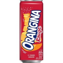 Soda Orangina Rouge Orange Sanguine 33cl (pack de 6)
