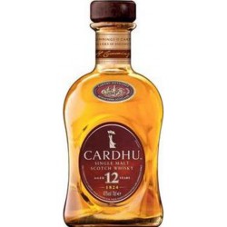COFRET CARDHU 12 ANS coffret 2 verres 70cl 40%vol