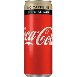 Coca-Cola ZERO zero sugar sans caféine 33cl (pack de 6)