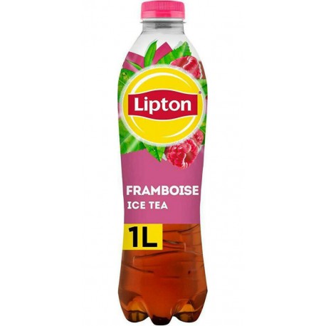 Lipton Ice Tea saveur Framboise 1L (lot de 9)