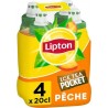 Lipton Ice tea saveur pêche 4 x 20 cl
