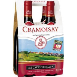 CRAMOISAY ROUGE 4x75cl...