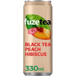 FUZE TEA TEA PEACH HIBISCUS 33cl (pack de 6)