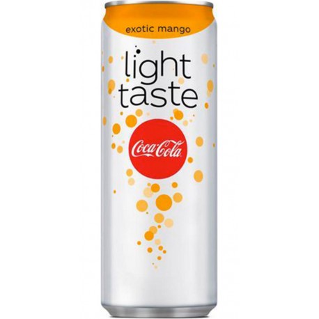 Coca-Cola Light Taste Mangue Exotique 25cl (lot de 72)