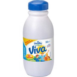 Candia Viva demi-écrémé Vitamine D 50cl (pack de 6)