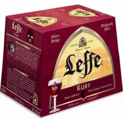 LEFFE RUBY 12x25cl 5%vol....