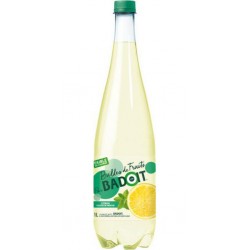 Eau gazeuse Badoit...