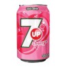 7up Cherry 33cl (lot de 3 packs de 24 soit 72 canettes)