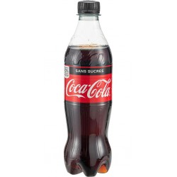 Coca-Cola Zero sans sucres 50cl (pack de 12)
