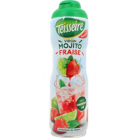 Sirop Teisseire bidon Fraise Mojito 60cl