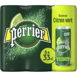 Eau gazeuse Perrier Citron...