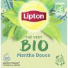 Lipton Thé Vert Bio Menthe Douce x20