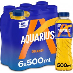AQUARIUS ORANGE 500ml (pack...