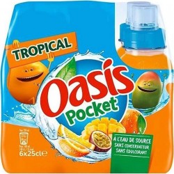 Oasis Tropical 25cl Bouchon...