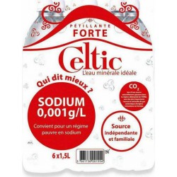 CELTIC Eau minérale gazeuse...