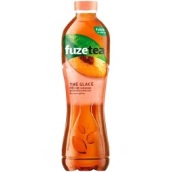 Fuze Tea Pêche Intense 1,25L (lot de 6 bouteilles)