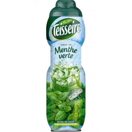 Teisseire Sirop Menthe Verte 75cl (lot de 6)