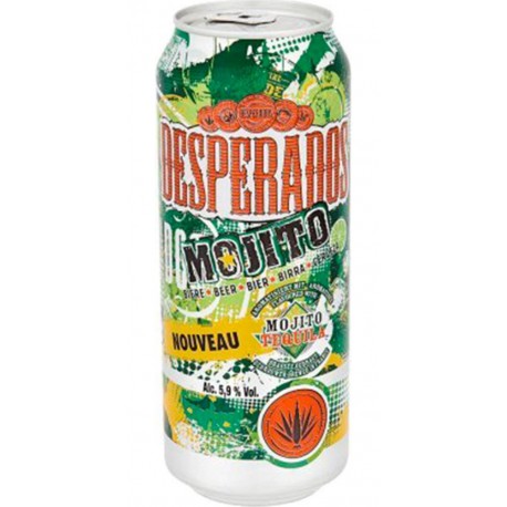 DESPERADOS Tequila Mojito 50cl (lot de 48 canettes)