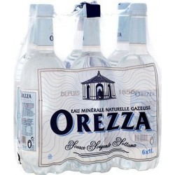 Orezza Eau gazeuse 1L (pack...