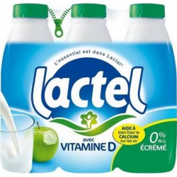 Lait Lactel Vitamine D...