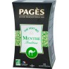 Pages Thé Vert Menthe Tradition Bio x20 sachets