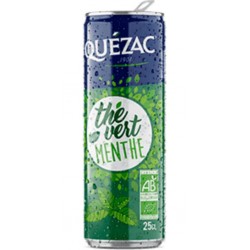 Quezac THE VERT MENTHE Bio 25cl (pack de 4)
