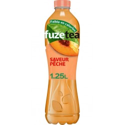 Fuze Tea PECHE PET 1,25L (pack de 4)