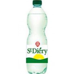 St Diery Eau minérale gazeuse Naturelle 50cl (pack de 6)