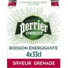 Perrier Energize Eau aromatisée gazeuse Grenade 33cl (pack de 4)