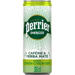 Perrier Energize Citron Citron vert 33cl (pack de 4)