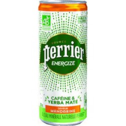Energize Perrier Eau aromatisée gazeuse mandarine 33 cl (pack de 6)
