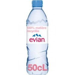 EVIAN RPET SNK 50cl