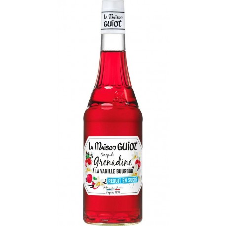 La Maison Guiot Sirop de Grenadine à la Vanille Bourbon 70cl