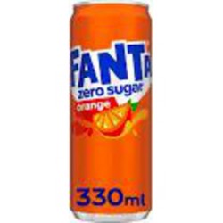 FANTA Orange ZERO 33cl (pack de 6)