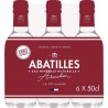 ABATILLES Eau minérale finement pétillante 50cl (pack de 6 bouteilles de 50cl)