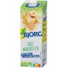 BJORG Boisson Végétale Riz noisette la brique de 1L
